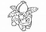 Coloring Ivysaur Pokemon Pages sketch template