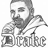 Drake Pages sketch template