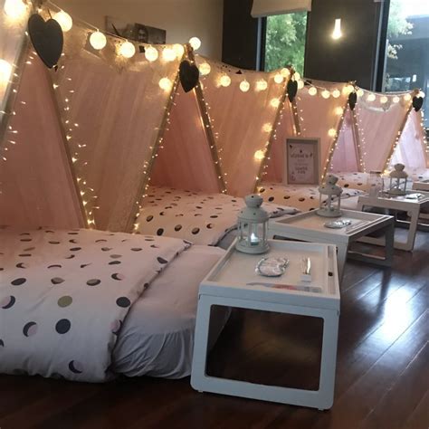 20 Ideas For A Girls Slumber Party Decorations And Food