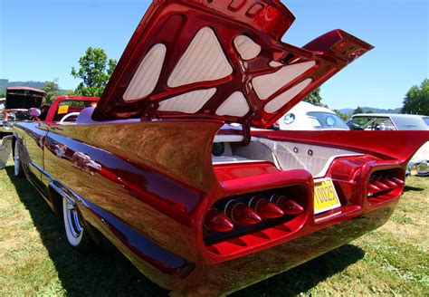 batmobile rear highly customized  ford  bird  peo flickr