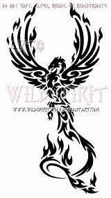 Sleeve Majestic Wildspiritwolf Fenix Tatoos Alcoholic Firebird Tatuajes Wrist Tattoobite Pheonix Trible Wing доску выбрать Waktattoos источник sketch template