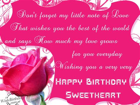 happy birthday sweetheart pictures   images  facebook