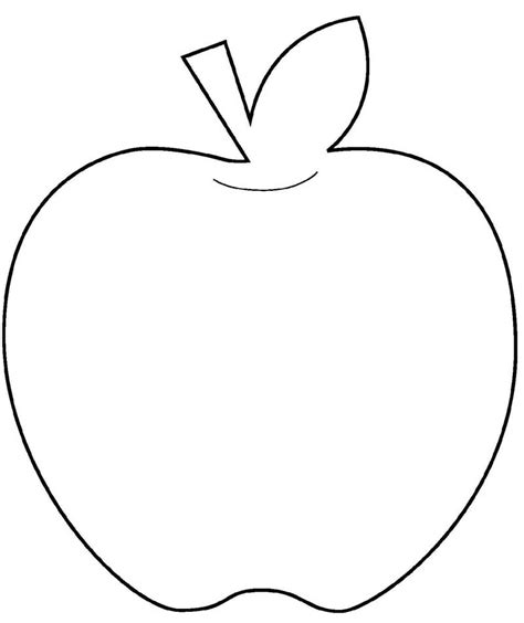 apple book template images  printable shape templates apple