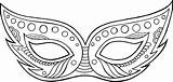 Gras Mardi Mask Coloring Outline Pages Printable Venetian Adults Isolated Element Vector Illustration Illustrations Print Ad 30seconds Stock Fat Tuesday sketch template