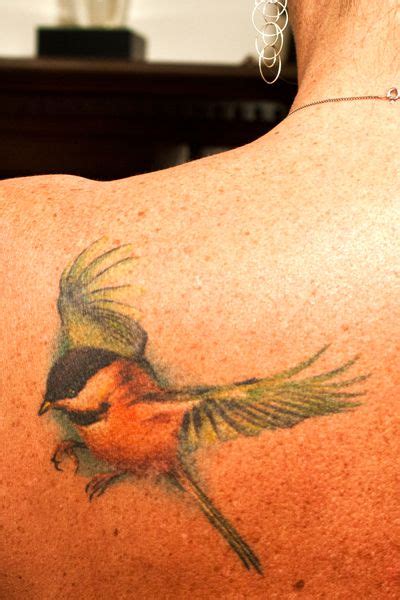 chickadee tattoo tattoos pinterest