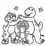 Barney Coloring Pages Friends Fun Lets Some Drawing Printable Getcolorings Getdrawings Drawings sketch template