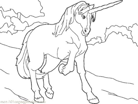 print  unicorn coloring pages  children