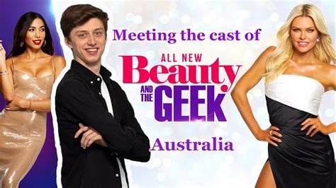 Meeting The Cast Of Beauty And The Geek Australia Youtube