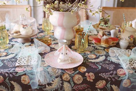 create  whimsical tea party tablescape laptrinhx news