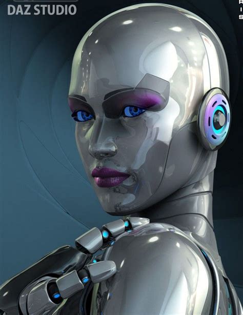 50 Stunning And Futuristic 3d Robot Character Design