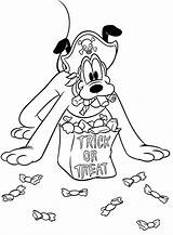 Pluto Coloring Christmas Pages Getcolorings sketch template