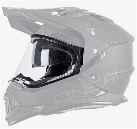 oneal sierra ii helmet replacement shield dark smoke casco de motocross negro mate