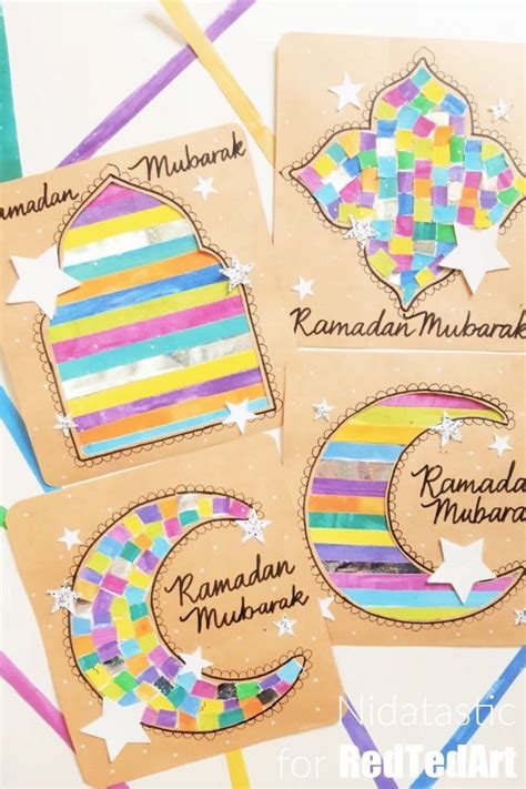 easy ramadan cards space crafts  kids bee crafts  kids paper