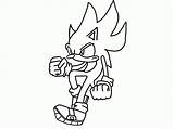 Coloring Sonic Metal Pages Printable Popular sketch template
