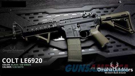 Colt Le6920 Le 6920 Od Green M4 Carbine Ar 15 A For Sale
