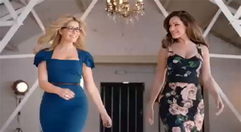 kelly brook and holly willoughby sizzle in celebrity juice trailer