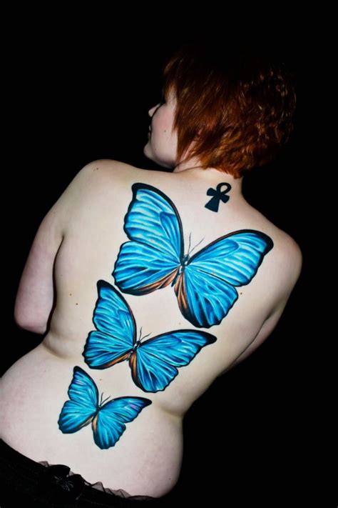 blue swallowtail butterfly tattoo blue tattoos tattoos