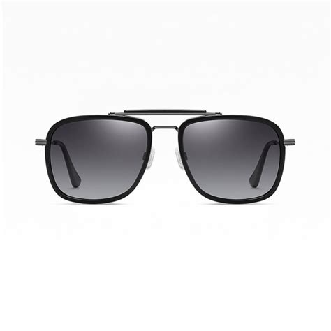 hybrid frame aviator private label polarized sunglasses 3366