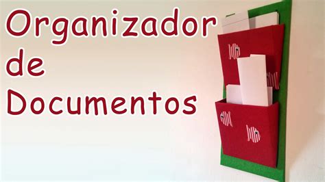 Organizador De Documentos Manualidades Para Todos Paper