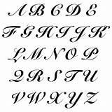 Fancy Printable Stencils Alphabet Letters Letter Cursive Printablee sketch template