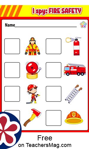 fire safety worksheets  preschoolers