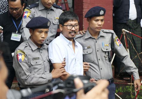 journalists jailed in myanmar to receive press freedom prize time