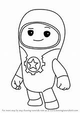 Jetters Go Lars Coloring Pages Drawing Draw Step Colouring Printable Tutorials Drawingtutorials101 sketch template