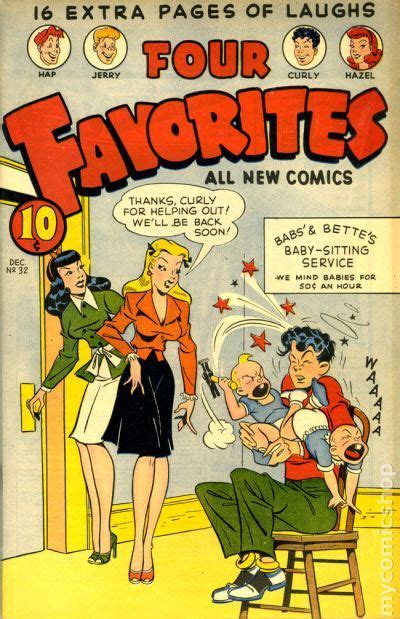 four favorites 1941 comic books