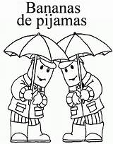 Bananas Pijamas Pijama Dos Riscos sketch template