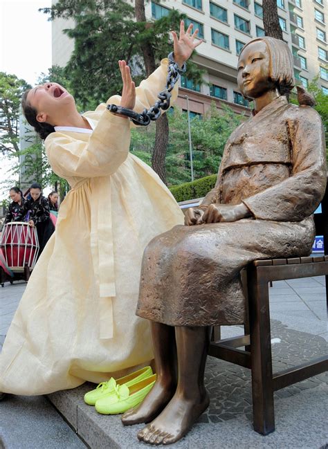 seoul government to construct more statues of peace this