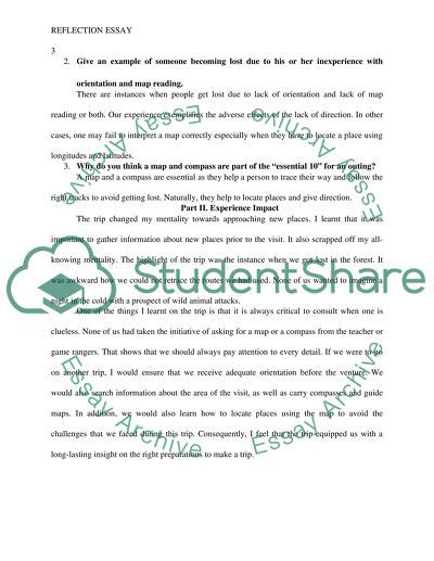 reflection paper   class  reflective essay