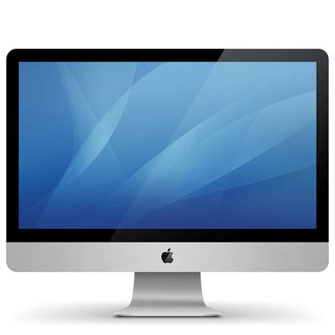 imac apple monitor transparent png stickpng