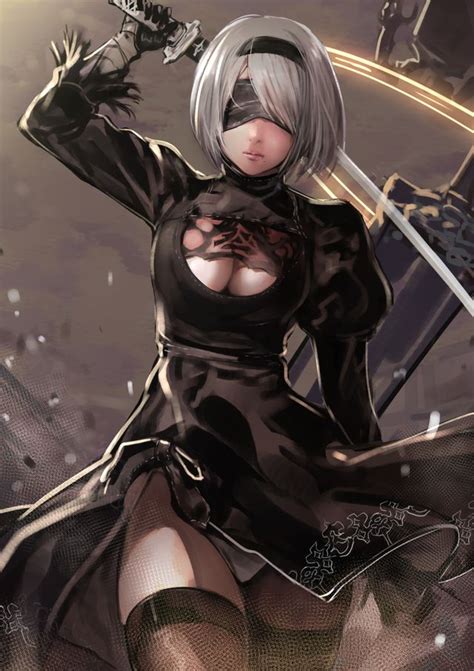 1 40 Nier Automata 2b Collection Video Games Pictures Pictures