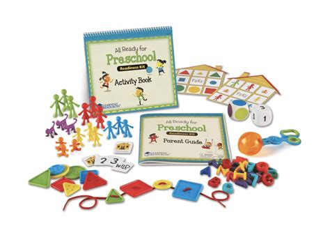 ready  preschool readiness kit therapy   bin