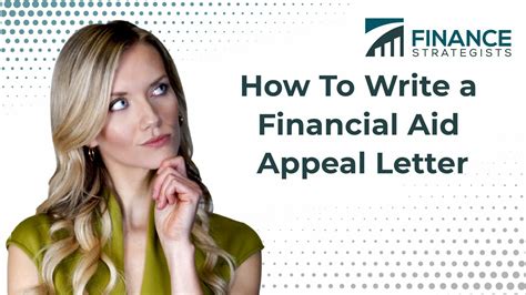 write  financial aid appeal letter finance strategists