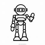 Robot Roboter Intelligence Ausmalbild Cyborg Ultracoloringpages sketch template