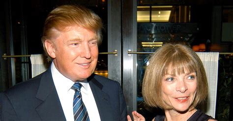 Donald Trump Met With Anna Wintour Too Us Weekly