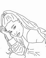 Ariana Dessin Ausmalbilder Telecharger Arianna Coloriage Raskrasil Stampare Gratuitement Actress Xcolorings Seleccionar sketch template