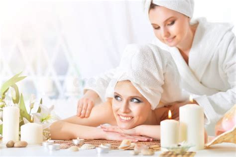 Young Woman Having Massage Stock Image Image Of Head 106397447