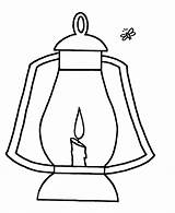 Lantern Coloring Pages Simple Shapes Kids Printable Easy Chinese Lanterns Sheets Shape Print Camping Ramadan Clipart Firefly Draw Lizard Activity sketch template