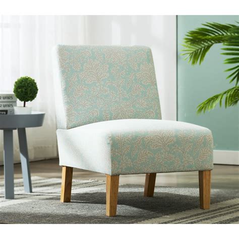 accent chairs  small spaces upholstered armless accent fabric chair