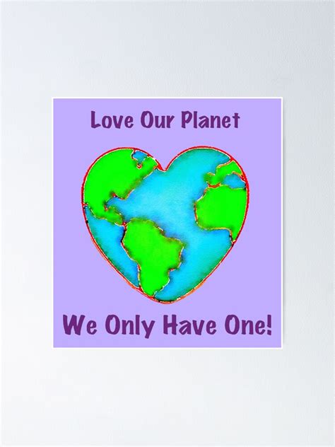 love  planet     poster  sale  sillybanana redbubble
