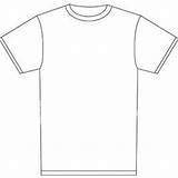 Blank Shirt Template Colouring Cliparts Designs Computer Use sketch template