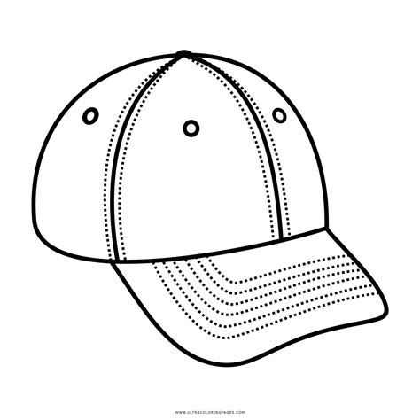 baseball hat coloring page ultra coloring pages