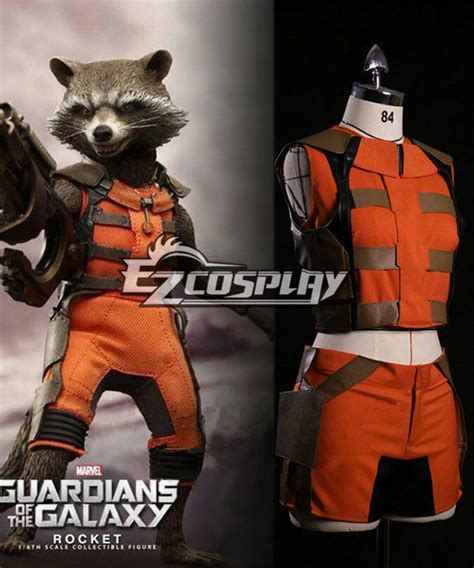 guardians of the galaxy rocket raccoon cosplay costume rocket raccoon