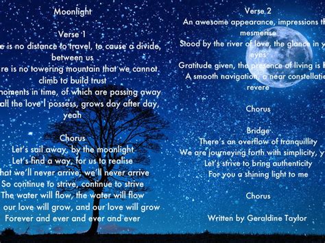 moonlight song teaching resources