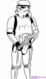 Stormtrooper Wars Star Coloring Drawing Storm Pages Trooper Troopers Draw Printable Step Drawings Clipart Characters Kids Comic Sheets Lessons Clipground sketch template