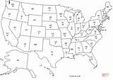 Pages Staaten Karte Colorare Cartina Uniti Supercoloring Ausmalbilder Amerikanischen Disegno Ausmalbild Mappa Capitals Worksheet Kostenlos sketch template