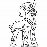 Coloring Sombra King Pony Friendship Magic Pages Little Coloringpages101 sketch template