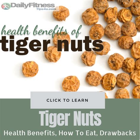 Health Benefits Of Tiger Nuts How To Eat Where To Buy